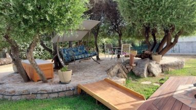 espace balancelle avec rampe