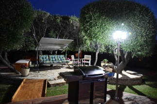 exterieur le soir